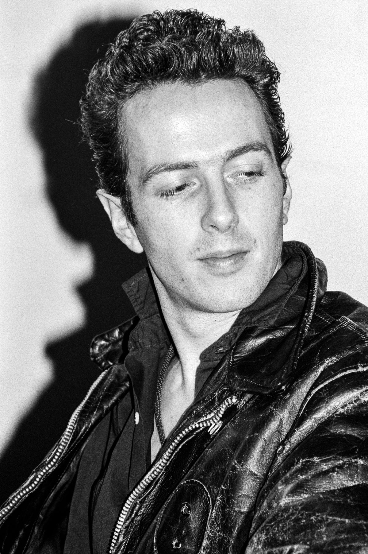 Joe Strummer, The Clash, 1981 — photograph by Lynn Goldsmith