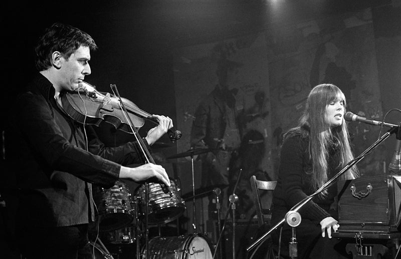 John Cale and Nico, 1979. Photograph by Ebet Roberts.
