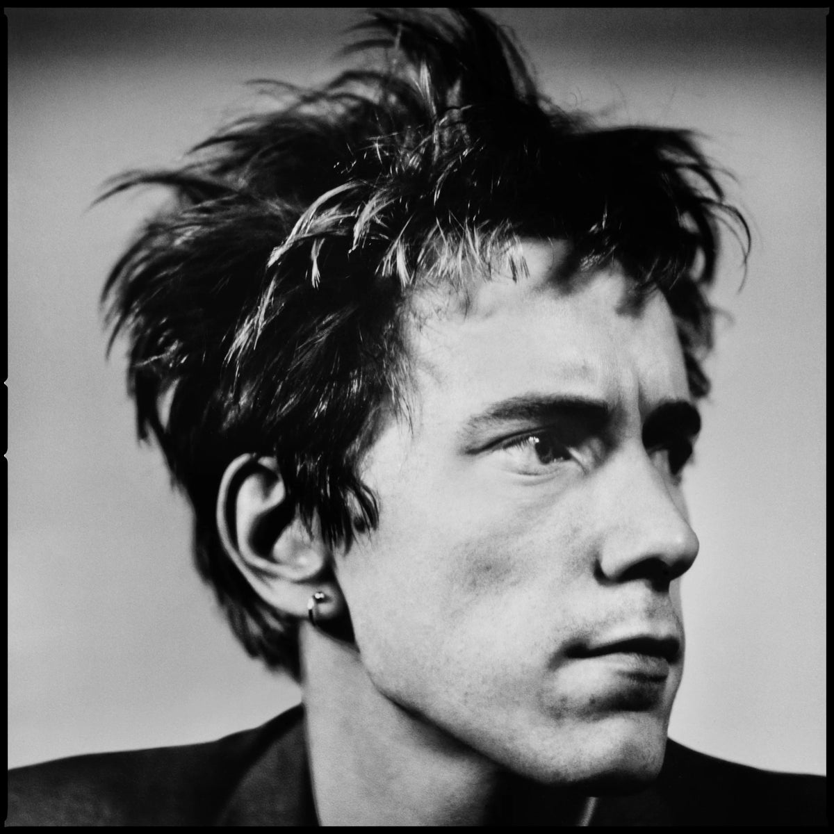 John Lydon, The Lydon King, London, 1981, photographed by Chalkie Davies.