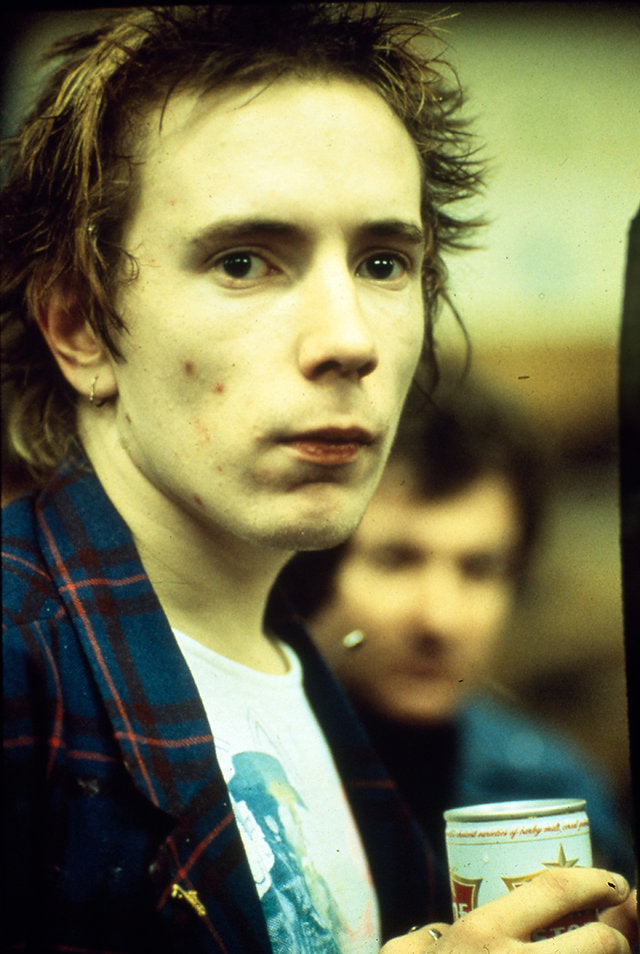 Johnny Rotten, San Antonio, 1978, photographed by Roberta Bayley.