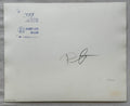 Verso of Bob Gruen’s vintage Led Zeppelin, 1973 print, showing the photographer’s copyright archive stamp and period annotations.