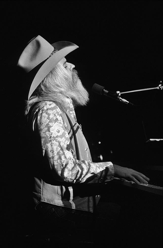 Leon Russell photographed by Charlyn Zlotnik, 1979.