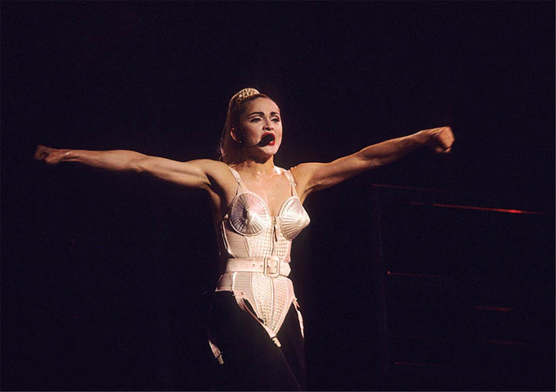 Madonna photographed by Charlyn Zlotnik.