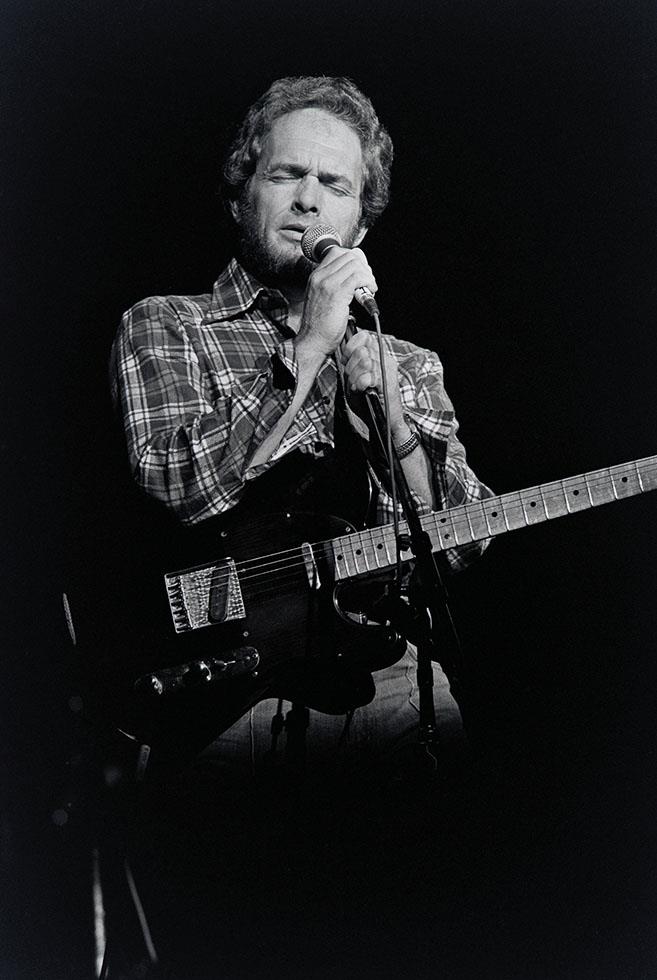 Merle Haggard photographed in Houston, Texas, by Charlyn Zlotnik, 1982.