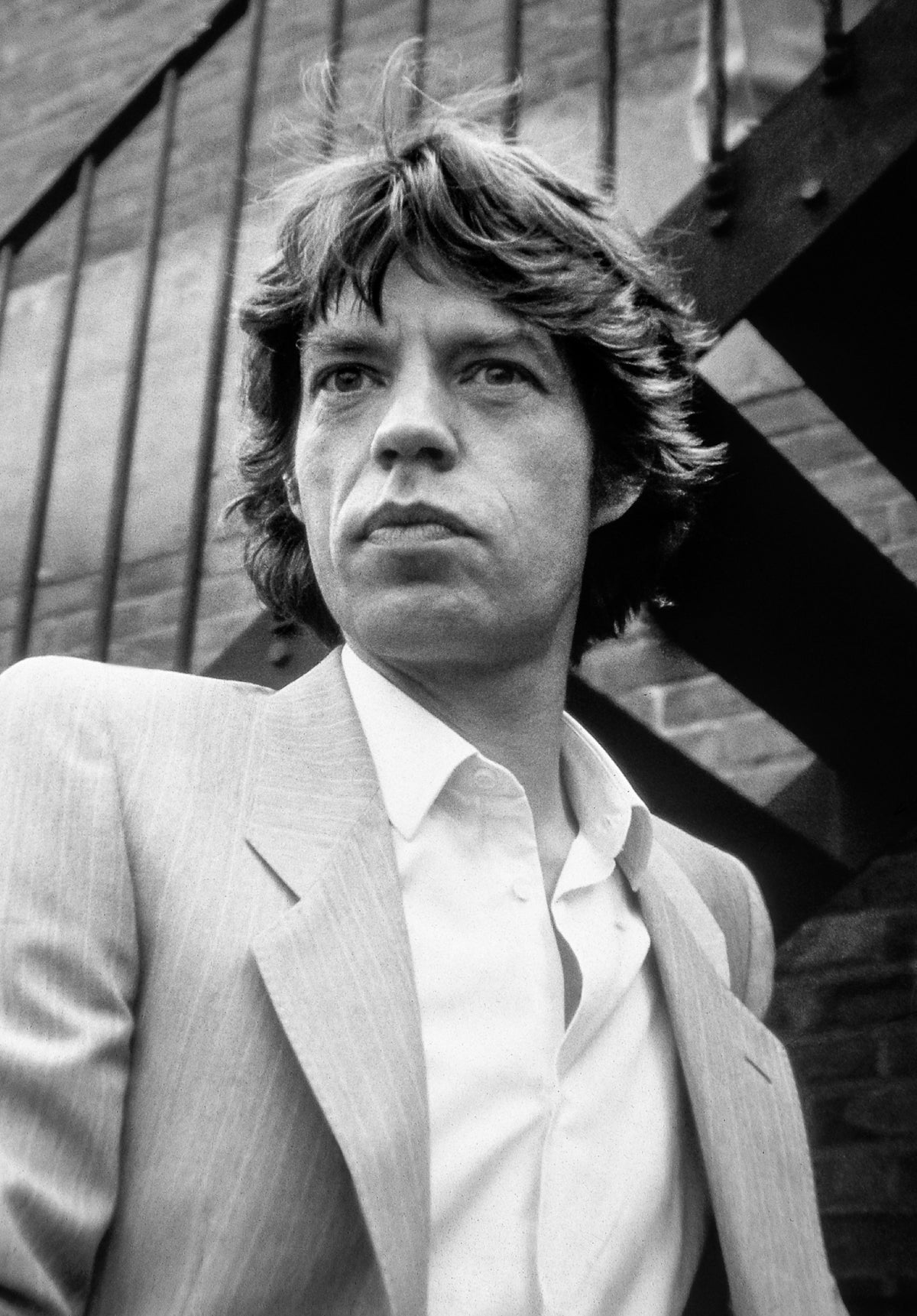 Mick Jagger, 1982 — photograph by Lynn Goldsmith