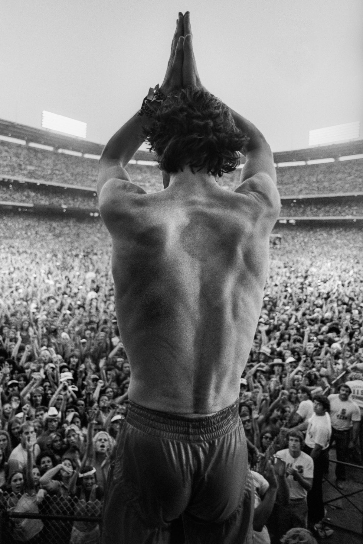 Mick Jagger, Performance, 1978 — photograph by Lynn Goldsmith