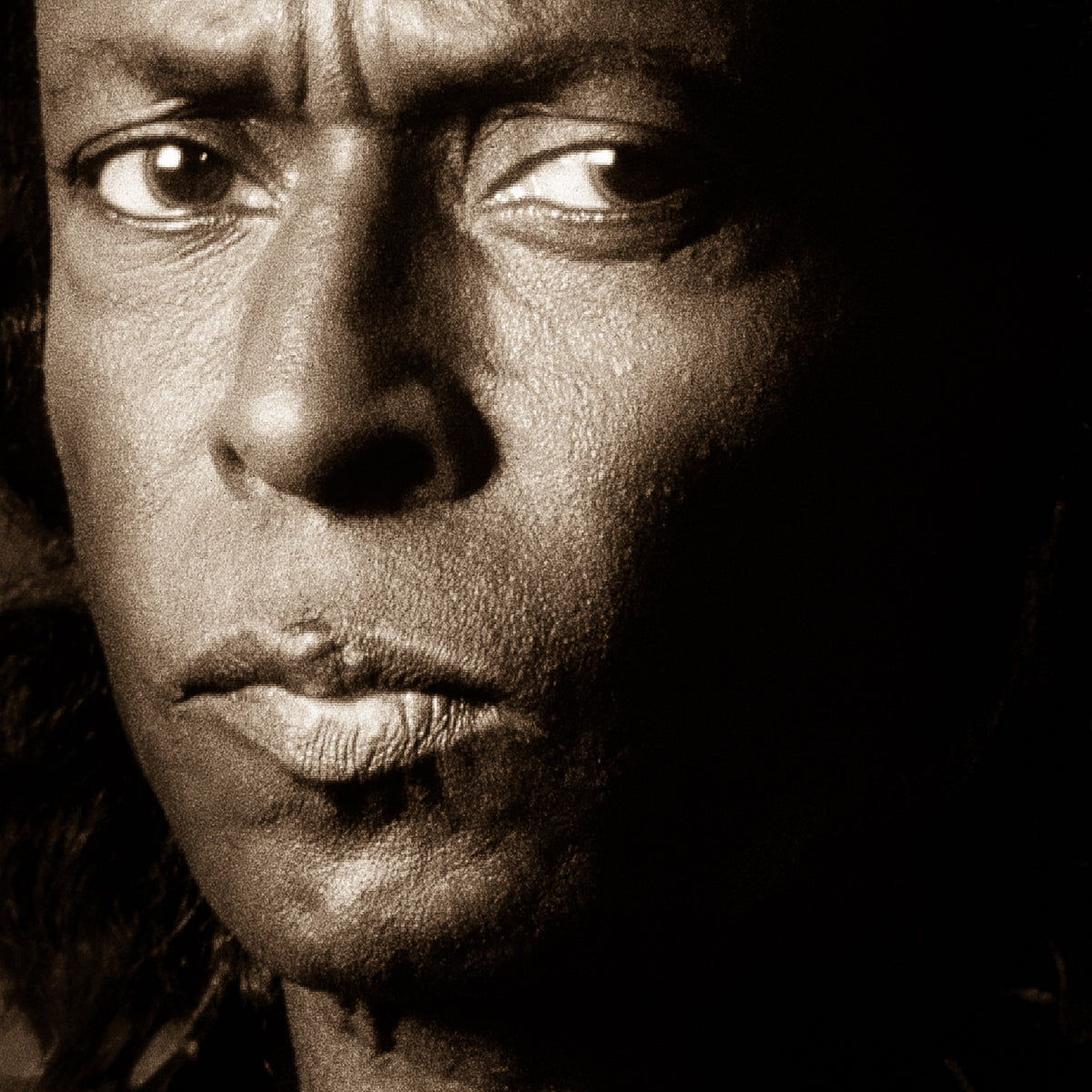 Miles Davis, 1989 — photograph by Lynn Goldsmith