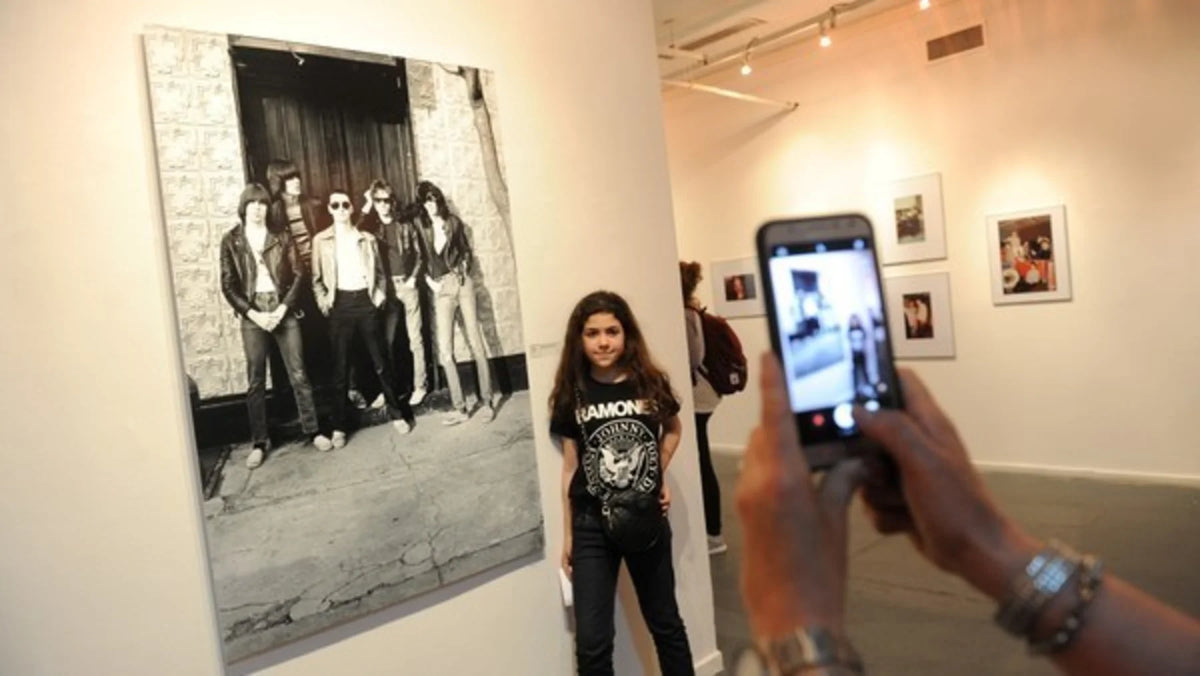 A new generation discovering the Ramones.