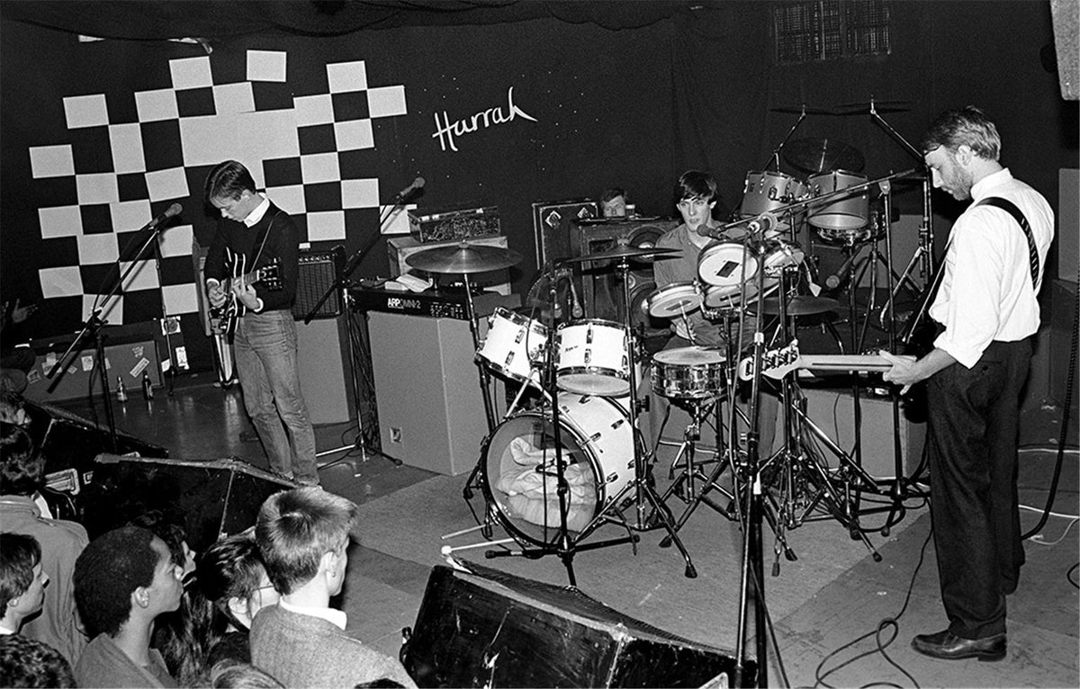 New Order, Hurrah, New York City, 1980. Photograph by Ebet Roberts.