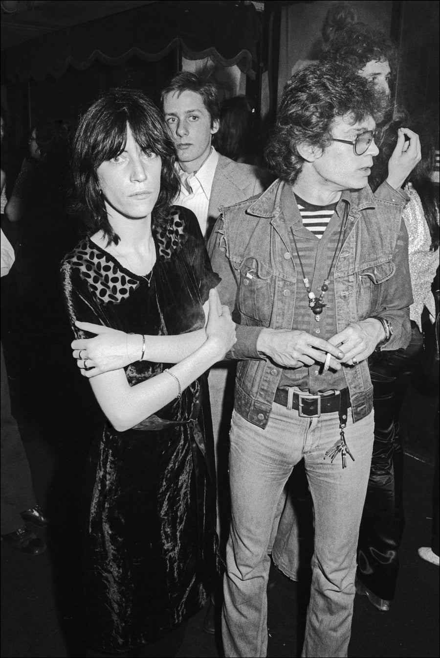 Patti Smith and Robert Mapplethorpe, New York City, 1974, photographed by Allan Tannenbaum.