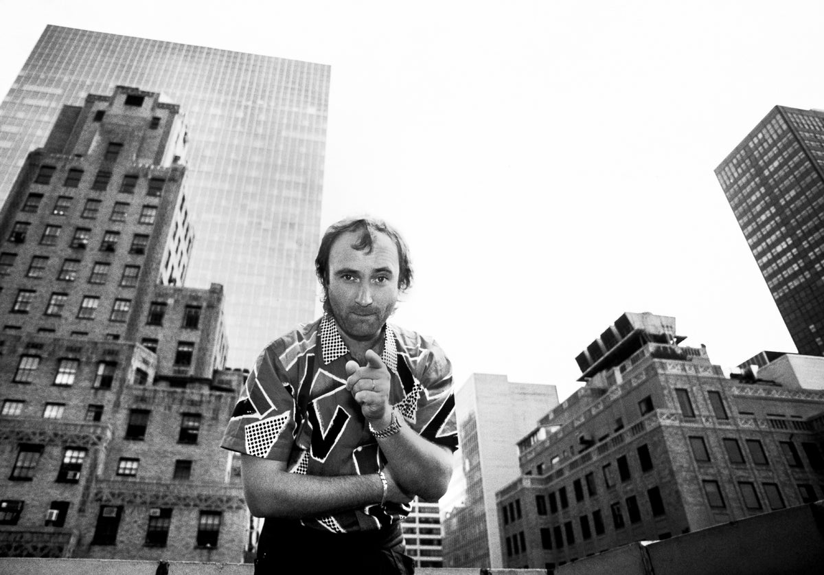 Phil Collins, 1985 — photograph by Lynn Goldsmith