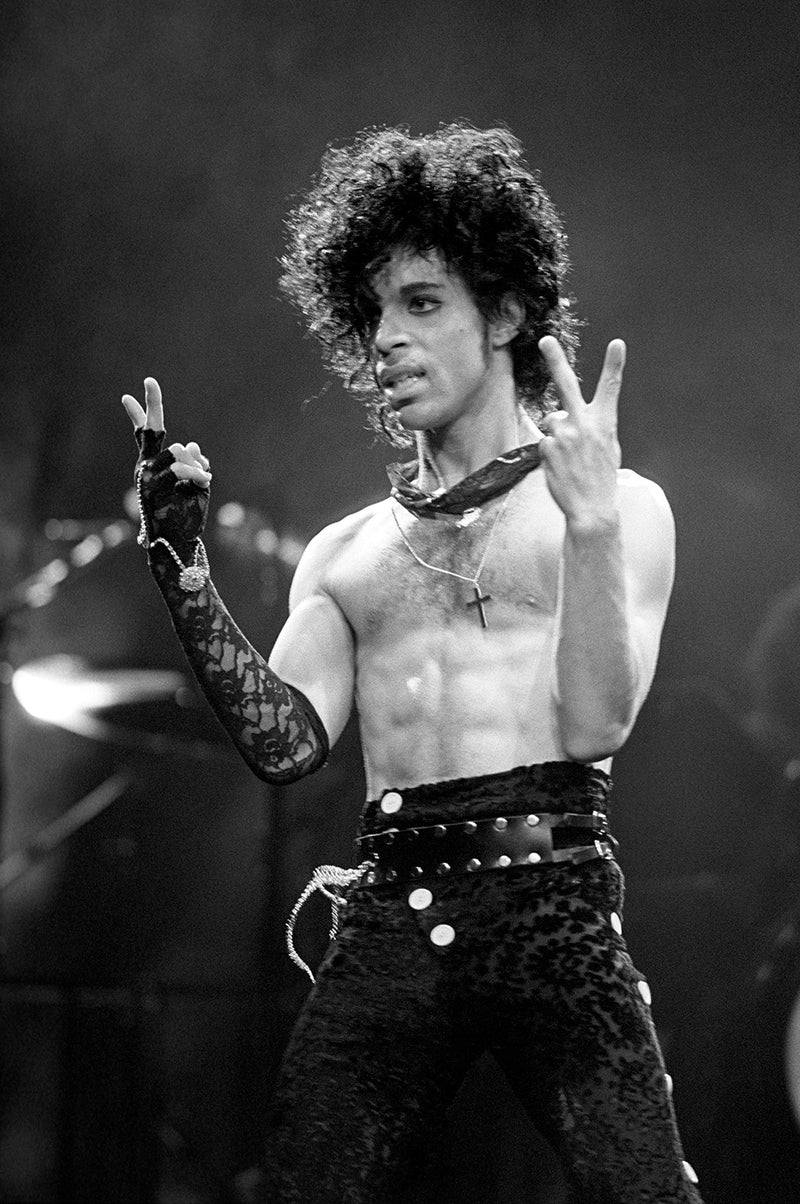 Prince, 1984. Photograph by Ebet Roberts.