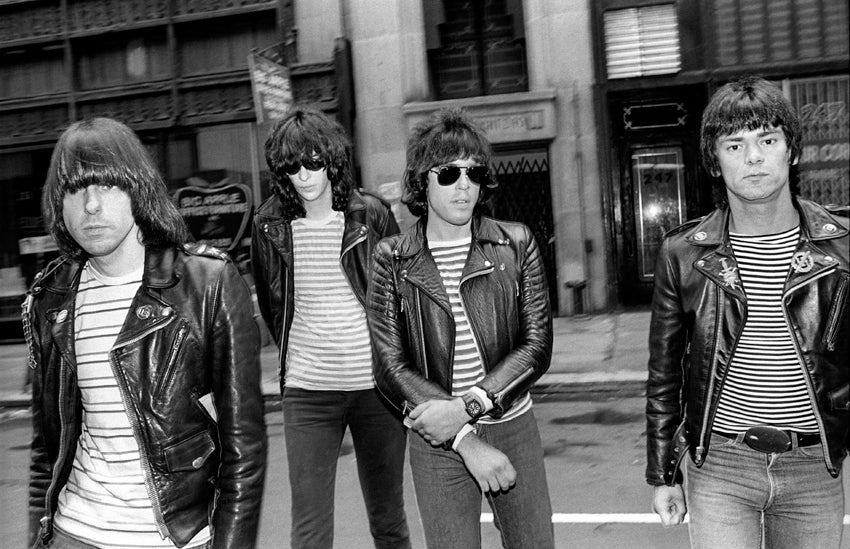 Ramones, New York City, 1981. Photograph by Ebet Roberts.