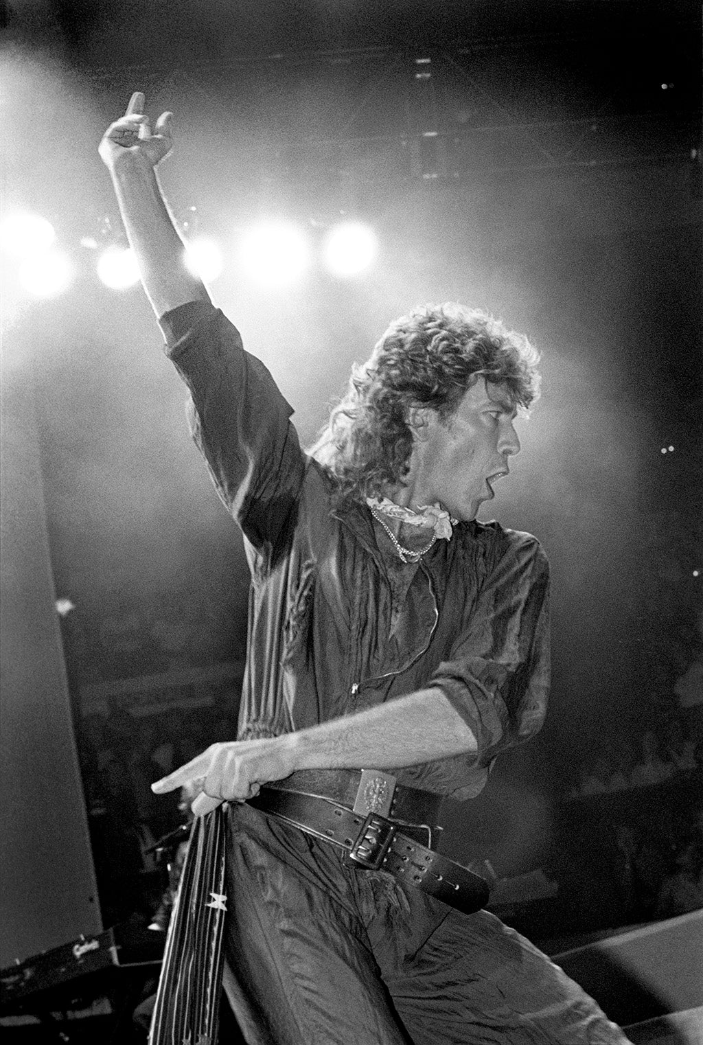 Robert Plant, New York City, 1983. Photograph by Ebet Roberts.