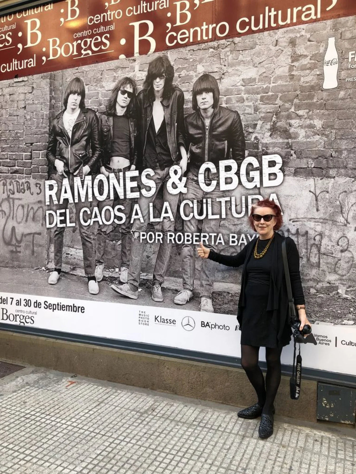 Roberta Bayley in Buenos Aires, Argentina, 2018