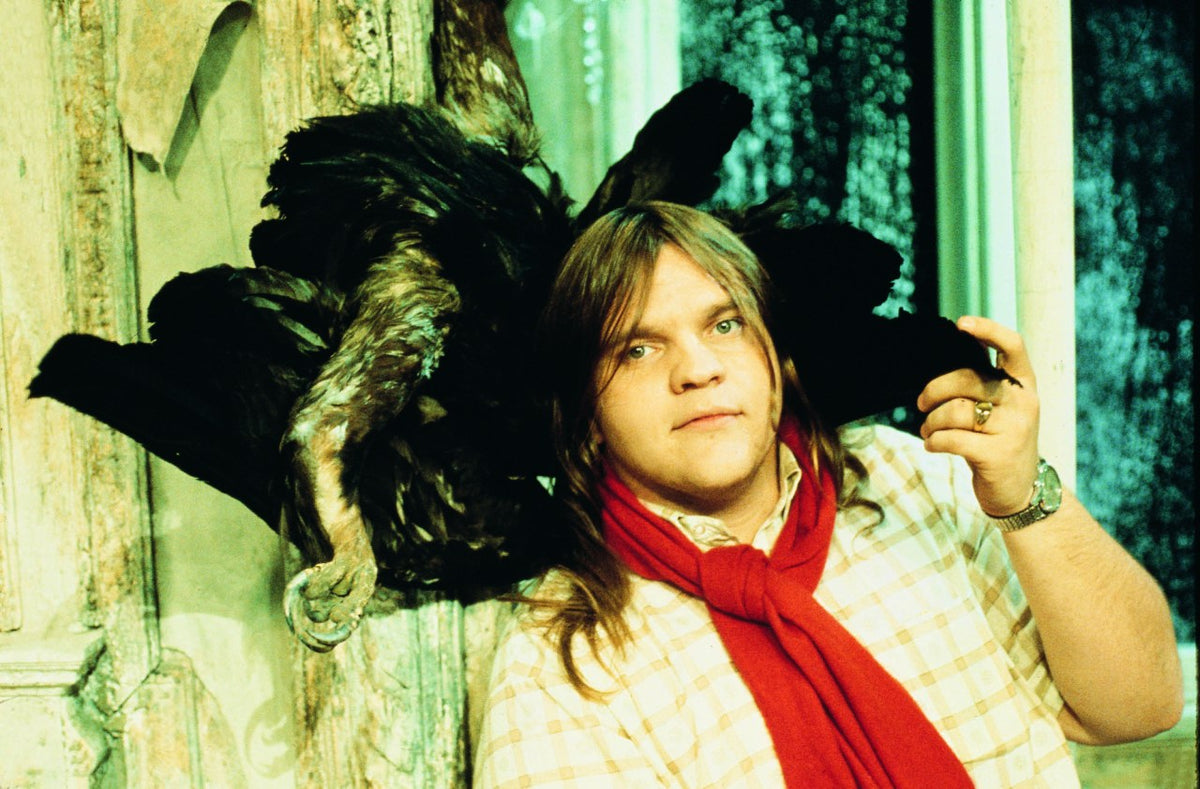 Meat Loaf as Eddie in Rocky Horror, 1974, photographed by Mick Rock.