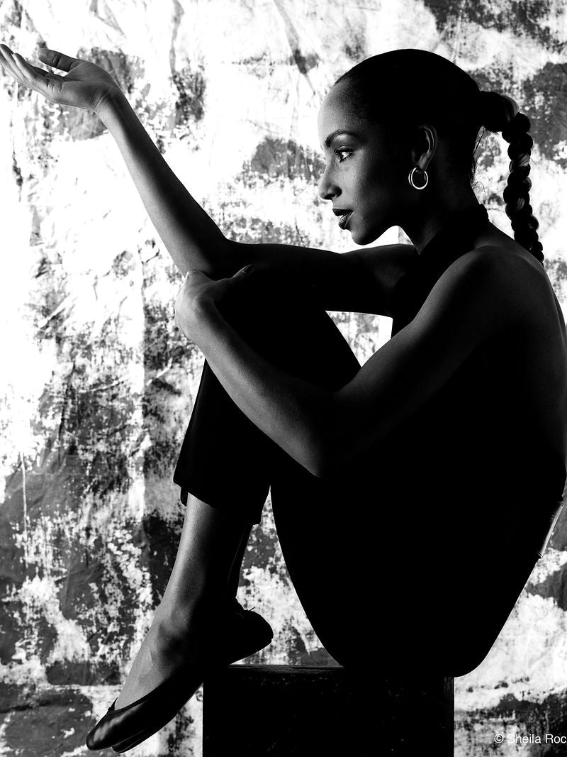 Sade Adu, 1980, photographed by Sheila Rock.