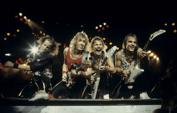 Scorpions On Stage, photographed by Patrick Harbron.