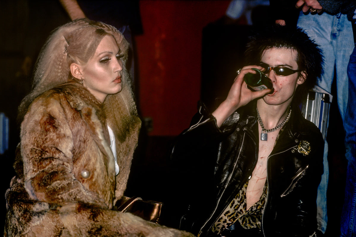 Sid Vicious and Nancy Spungen, 1978 — photograph by Lynn Goldsmith