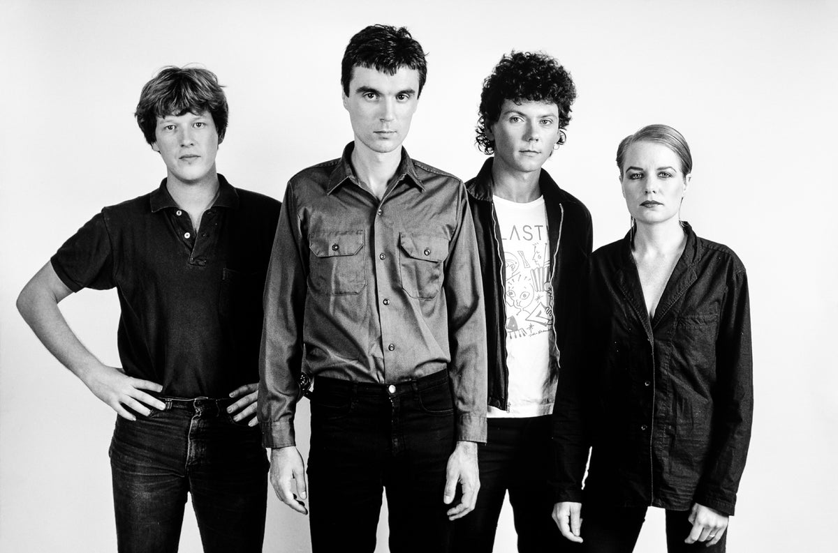 Talking Heads, 1984 — photograph by Lynn Goldsmith