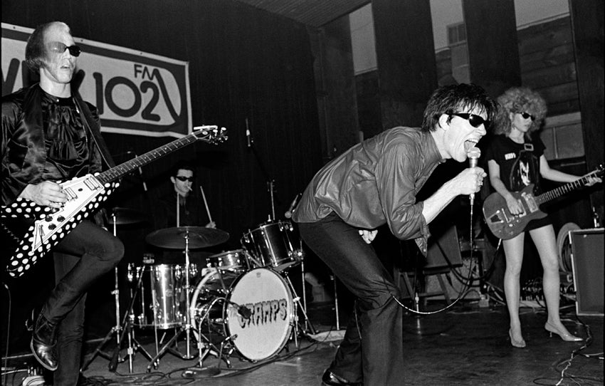 The Cramps, New York City, 1979. Photograph by Ebet Roberts.