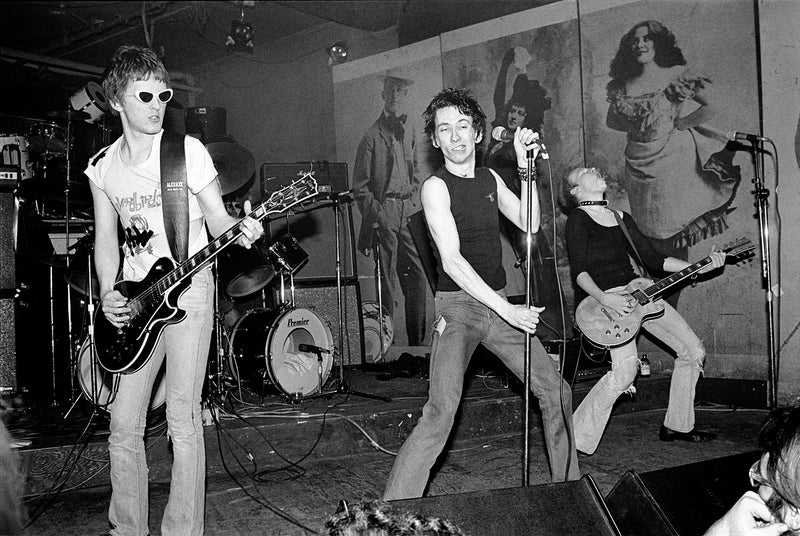 The Dead Boys, CBGB, New York City, 1977. Photograph by Ebet Roberts.