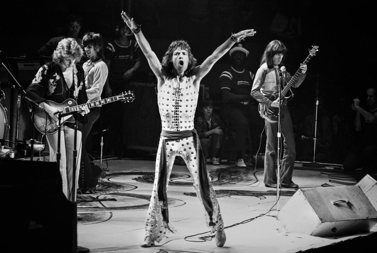 The Rolling Stones, 1972 — photograph by Lynn Goldsmith