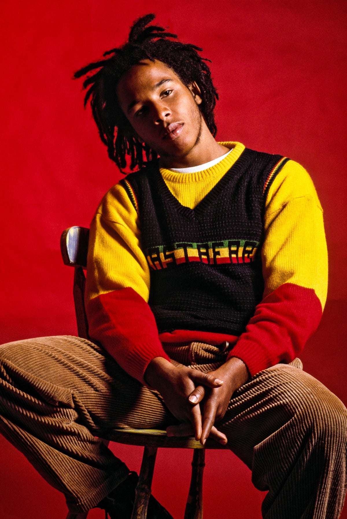 Ziggy Marley, 1988 — photograph by Lynn Goldsmith